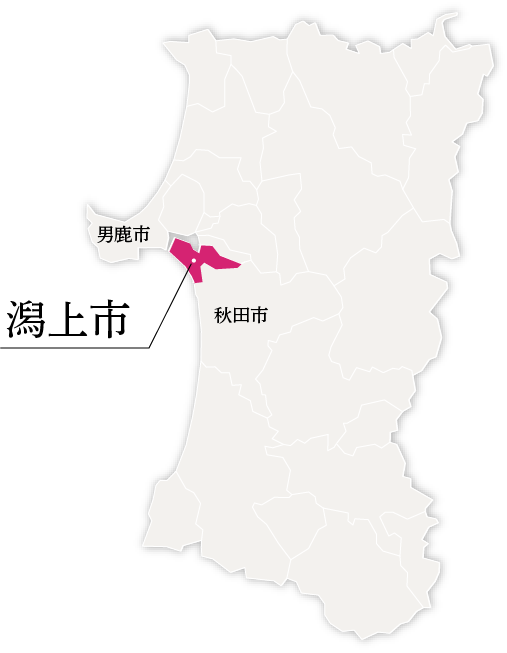潟上市地図